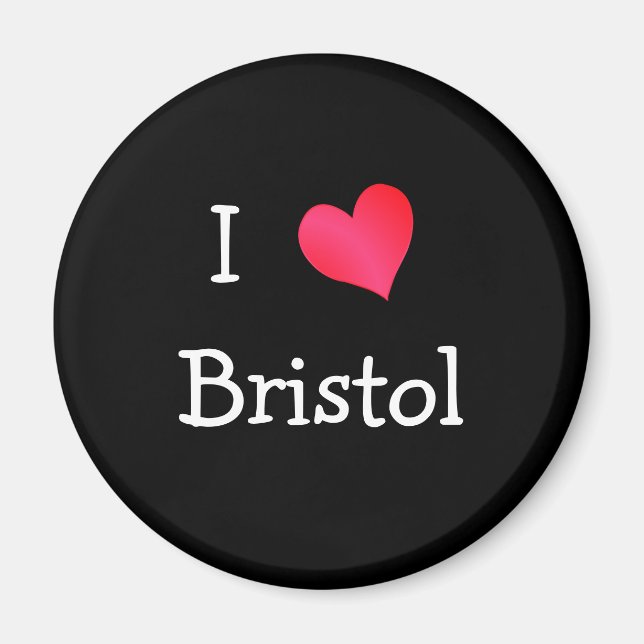 Imán Amo a Bristol (Frente)