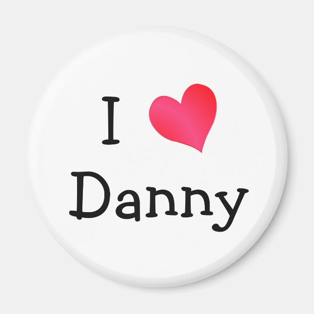 Imán Amo a Danny (Frente)
