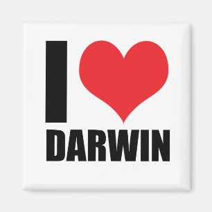 Imán Amo a Darwin