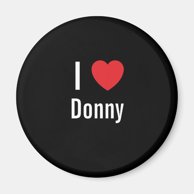 Imán Amo a Donny (Frente)