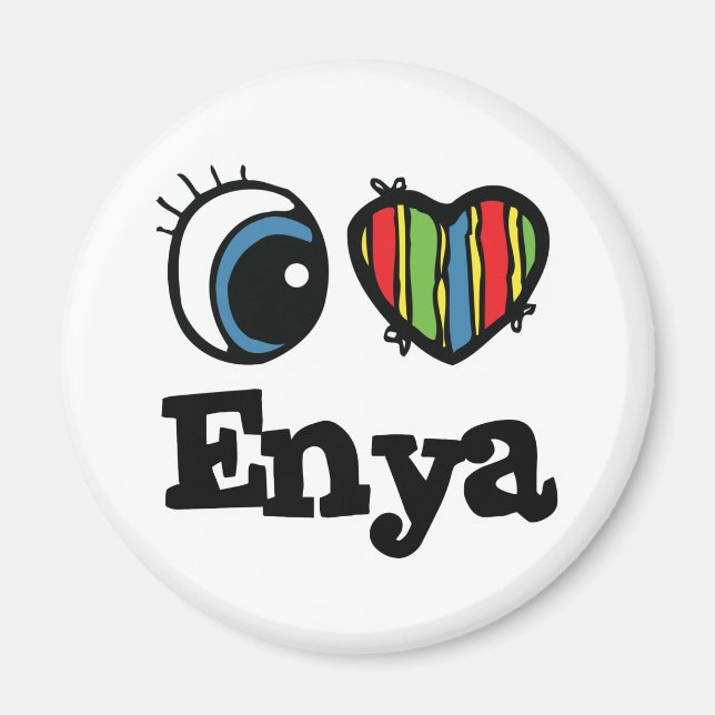 Imán Amo a Enya (Frente)