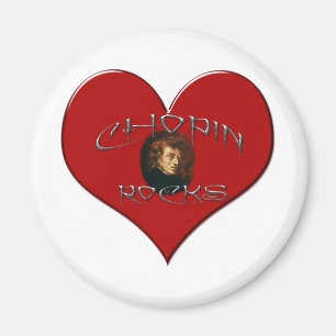 Imán Amo a Federico Chopin