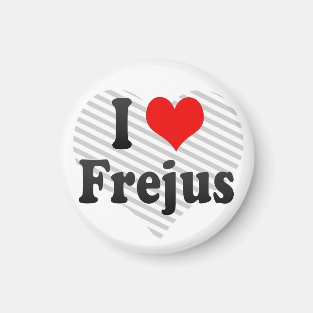 Imán Amo a Frejus, Francia (Frente)