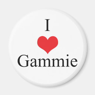 Imán Amo a Gammie (corazón)