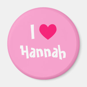 Imán Amo a Hannah