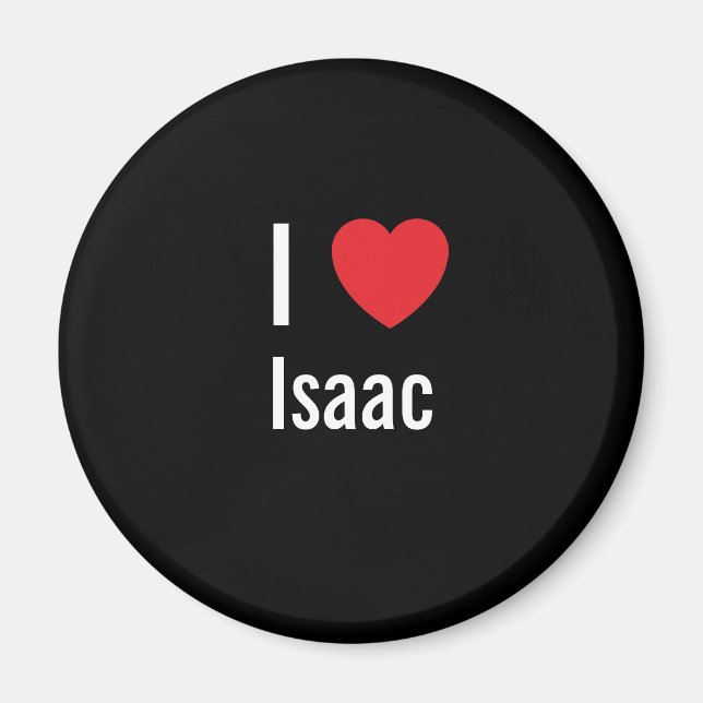 Imán Amo a Isaac (Frente)