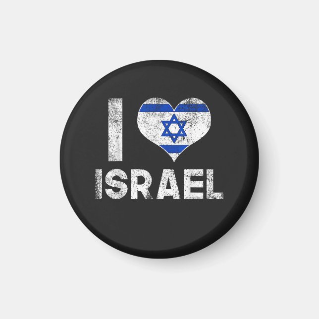 Imán Amo a Israel (Frente)