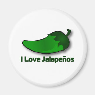 Imán Amo a Jalapenos