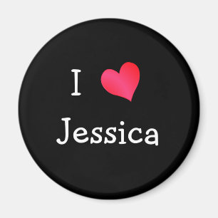 Imán Amo a Jessica