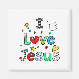 Imán Amo a Jesús