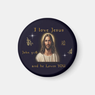 Imán Amo a Jesús
