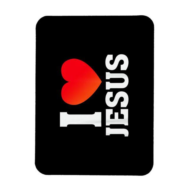 Imán Amo a Jesús (Vertical)