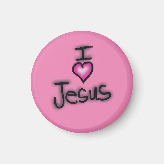 Imán Amo a Jesús Amo a Jesús  (Frente)