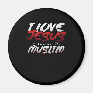 Imán Amo A Jesús Porque Soy Musulmán Islam Regalo Alá
