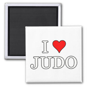 Imán Amo a Judo