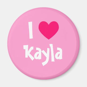Imán Amo a Kayla