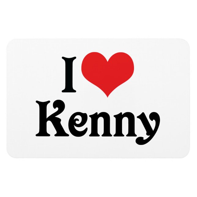 Imán Amo a Kenny (Horizontal)