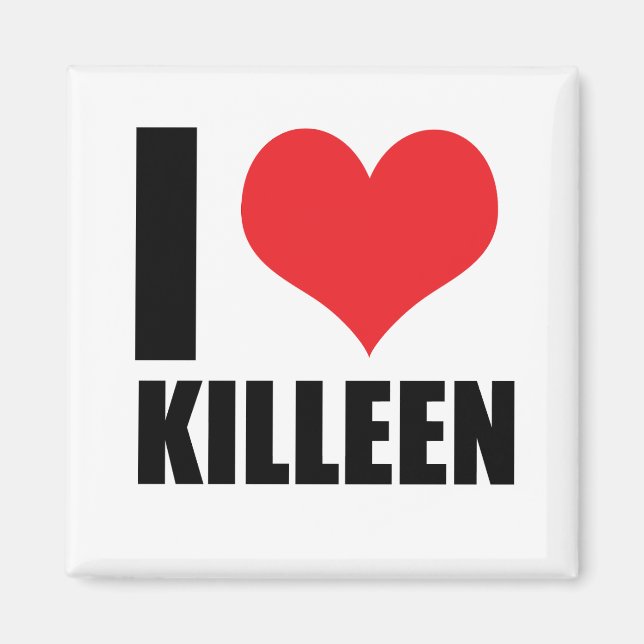 Imán Amo a Killeen (Frente)