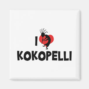 Imán Amo a Kokopelli