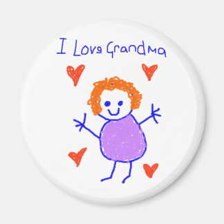 Imán Amo a la abuela