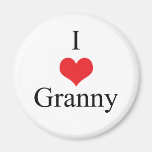 Imán Amo a la abuelita (del corazón)