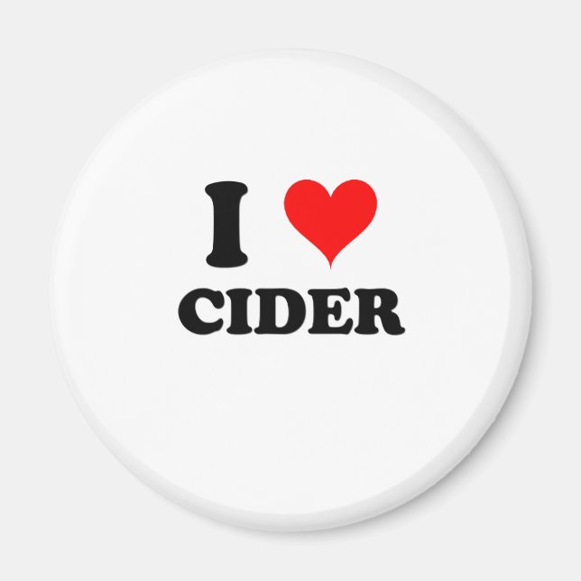 Imán Amo a la sidra (Frente)