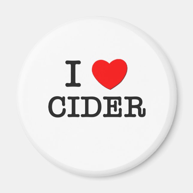 Imán Amo a la sidra (Frente)