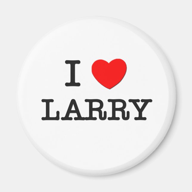 Imán Amo a Larry (Frente)