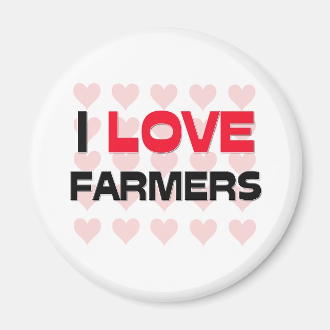 IMÁN AMO A LOS AGRICULTORES (Frente)