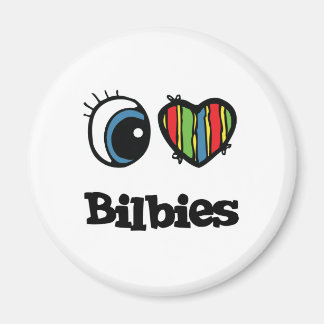 Imán Amo a los Bilbies (del corazón)