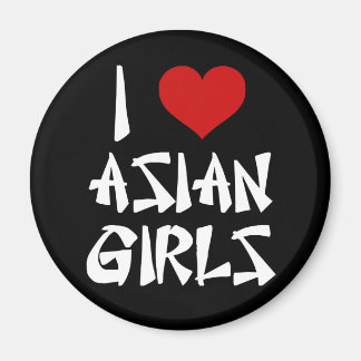 Imán Amo a los Chicas asiáticos