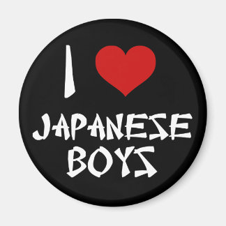 Imán Amo a los chicos japoneses