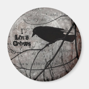 Imán Amo a los Crows