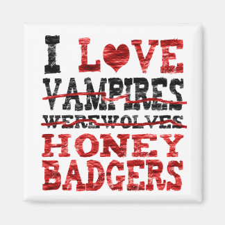 Imán Amo a los vampiros hombres lobo de miel