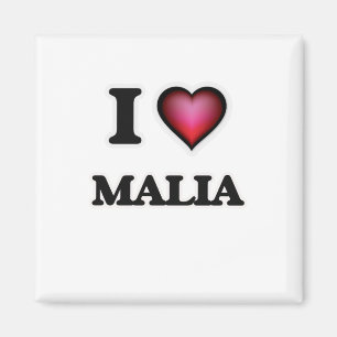 Imán Amo a Malia