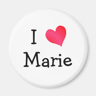 Imán Amo a Marie