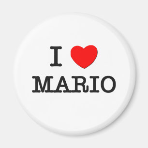 Imán Amo a Mario