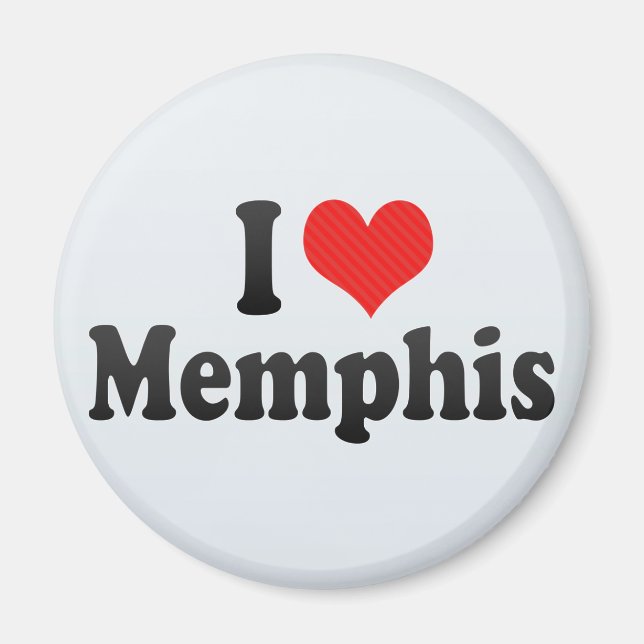 Imán Amo a Memphis (Frente)