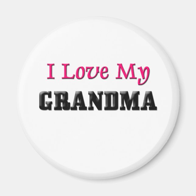 Imán Amo A Mi Abuela (Frente)