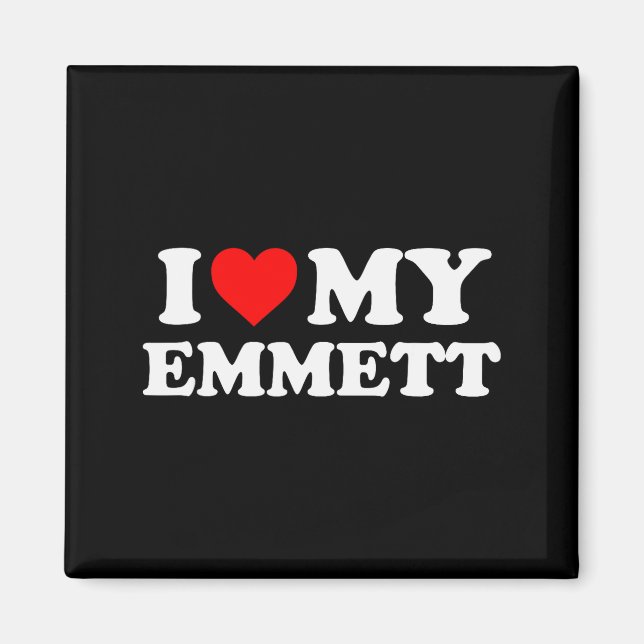 Imán Amo a mi Emmett  (Frente)