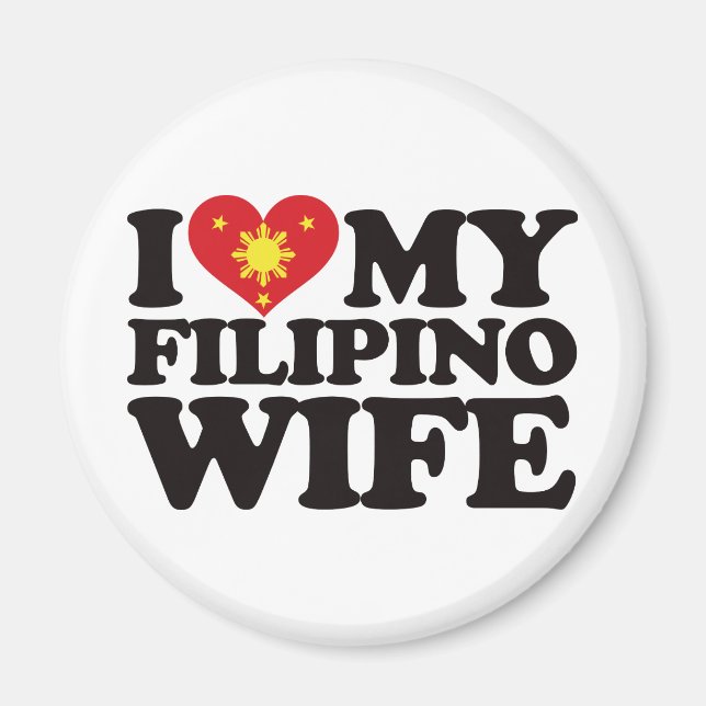 Imán Amo a mi esposa filipina (Frente)