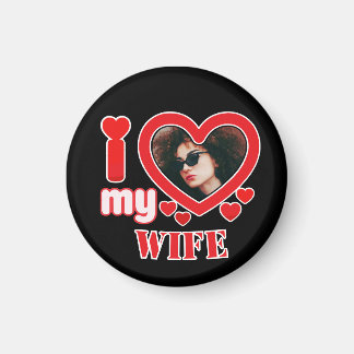 Imán Amo A Mi Esposa Personalizada