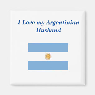Imán Amo a mi esposo argentino