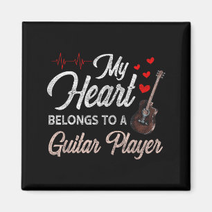 Imán Amo a mi esposo guitarrista regalos para esposa Va