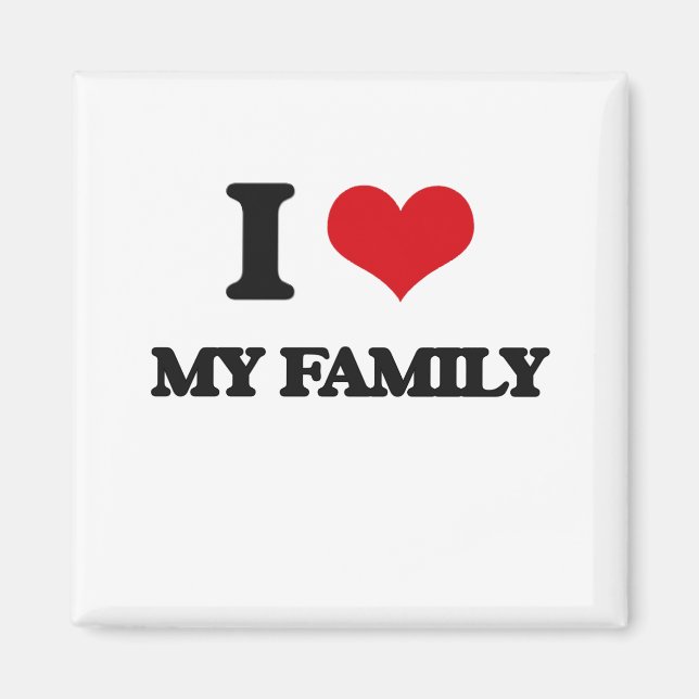 Imán Amo A Mi Familia (Frente)