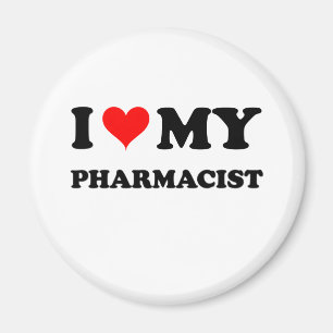 Imán Amo a mi farmacéutico