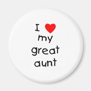 Imán Amo a mi gran tía