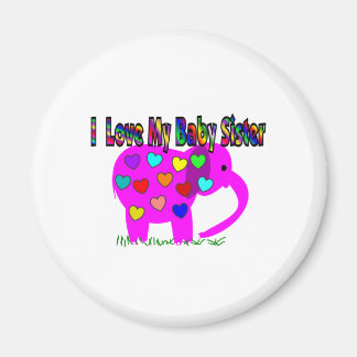 Imán Amo a mi hermana bebé