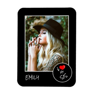 Imán Amo a mi hermana, foto Personalizado - Personaliza