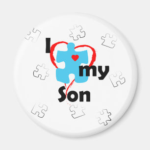 Imán Amo a mi hijo - autismo
